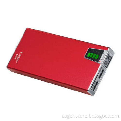 Cager 10,000mAh aluminum alloy universal mobile power bank